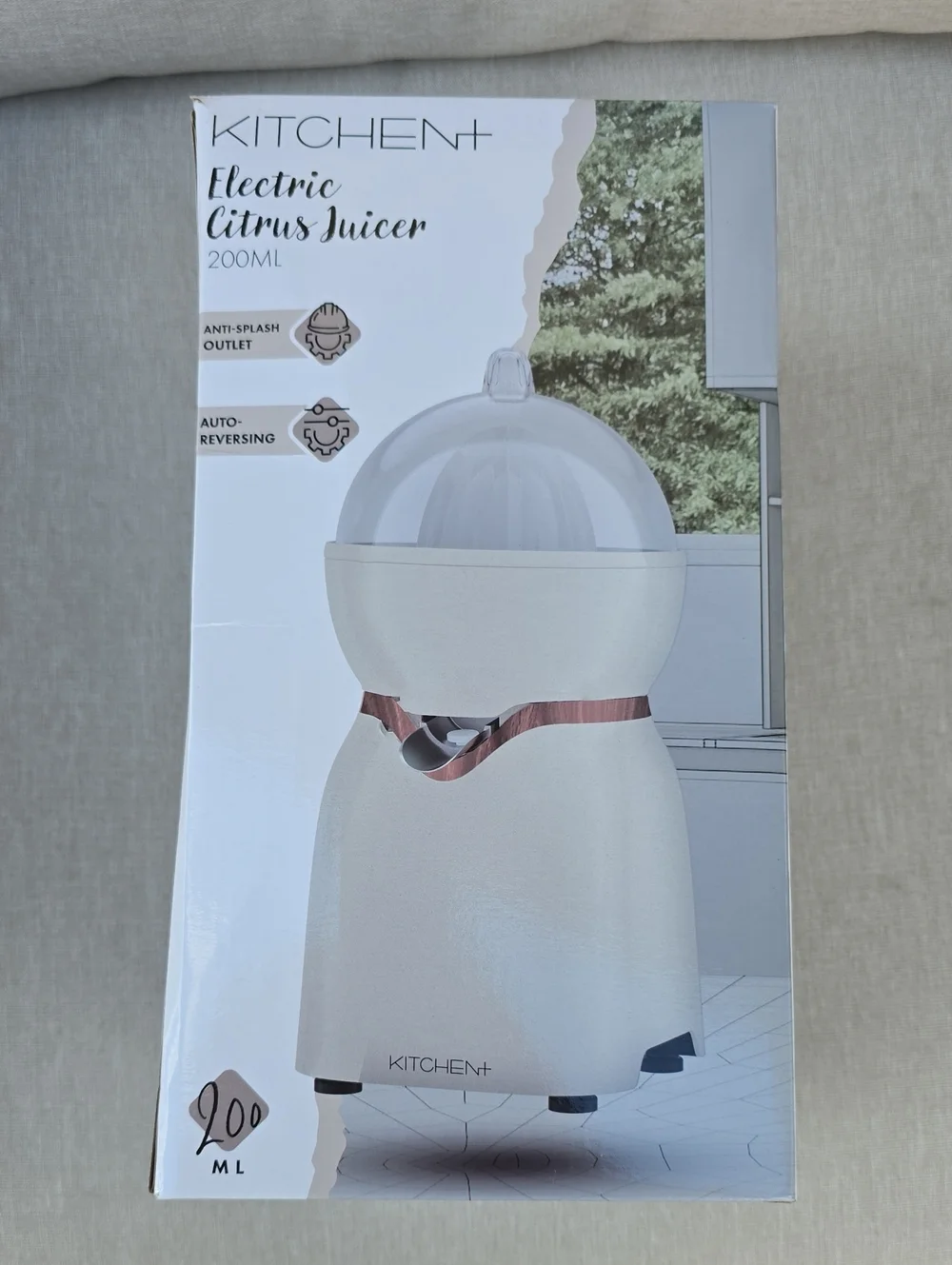 White Electric Citrus Juicer - 200ml